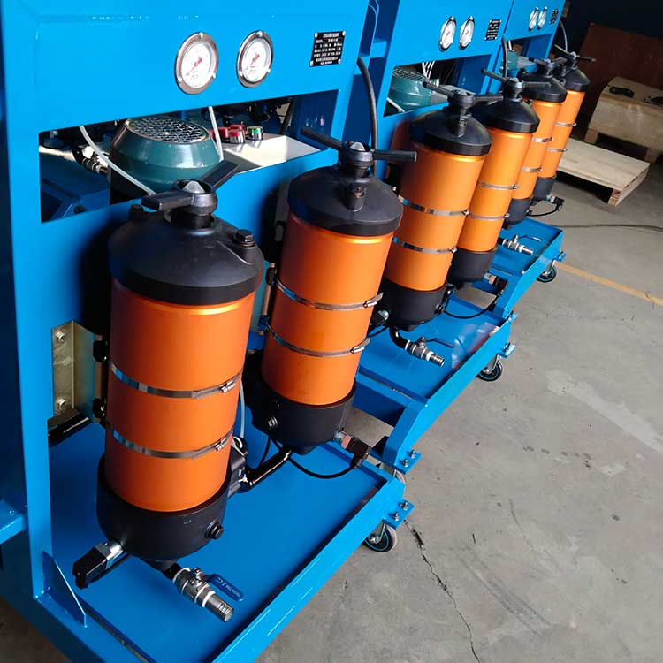 華豫供應(yīng)油液除雜質(zhì)雙筒高精密濾油車50&100L／min