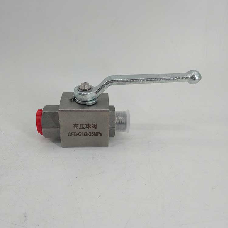 華豫供應高壓球閥QFB-G1/2-35MPa 不銹鋼材質
