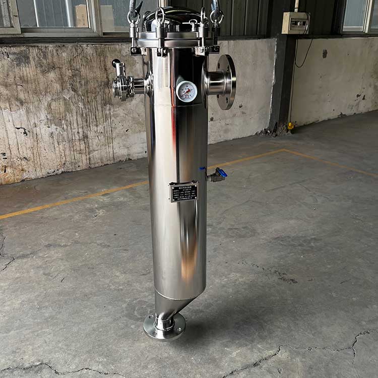 華豫生產供應橫向單袋過濾器HY-LD65-16